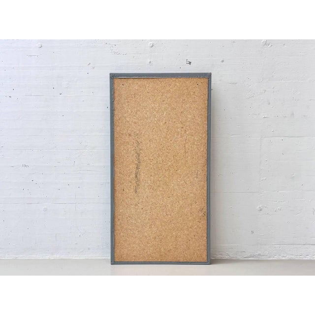 Vintage Wall-Mounted Coat Rack with Brass Hooks For Sale - Image 9 of 11