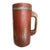 1900s Primitive German Wood Stein Vase For Sale