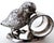 Meriden Silver Plate Co. Late 19th Century "Large Chick on Oval Base" Silver Plated Figural Victorian Napkin Ring; Meriden For Sale - Image 4 of 7
