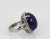 This is part of Chairish’s Fine Jewelry assortment. WEIGHT: 19.80 grams MAIN STONE: Tanzanite OTHER STONES: Diamonds, 1.25...