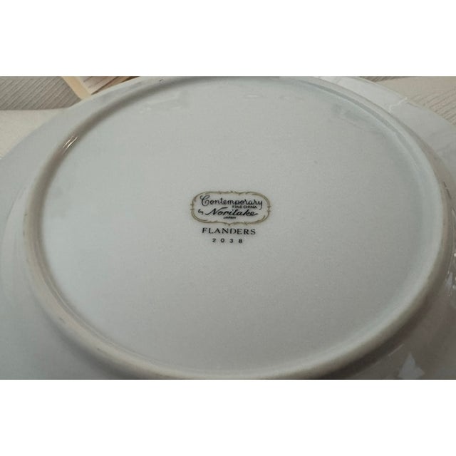 Mid-Century Modern 1970s Noritake China-Service for 8-Plus Serving Items - 49 Pieces For Sale - Image 3 of 18