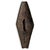 Tribal Vintage Elongated Zulu Tribal Shield For Sale - Image 3 of 3