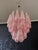 Vintage Italian Murano Chandelier with 41 Pink Glass Petals Drop, 1990s For Sale - Image 18 of 18