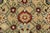 Tribal Rug & Kilim’s Caucasian Kuba Style Rug in Light Gold With Floral Patterns For Sale - Image 3 of 7