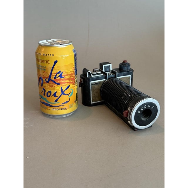 Brown Vandor Pelzman Designs Cast Resin 35 Mm Camera Letter Card Holder Organizer Vintage For Sale - Image 8 of 13