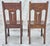Antique 1910s Mission / Arts & Crafts Dining Chairs Set of 6 Solid Tiger Oak For Sale - Image 10 of 12