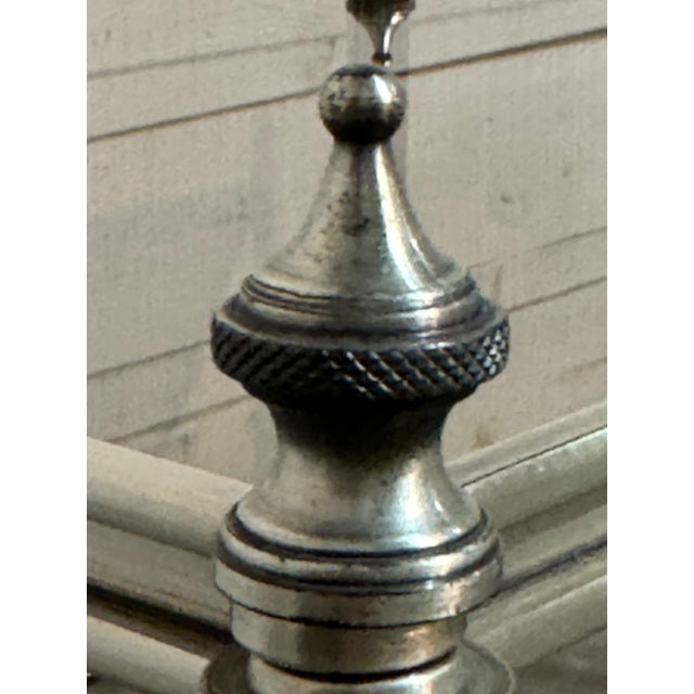 1960s Mid-Century French Chrome Bedside Lamp Tables, 1960s, Set of 2 For Sale - Image 5 of 18