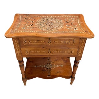 19th Century French Marquetry Side Table For Sale