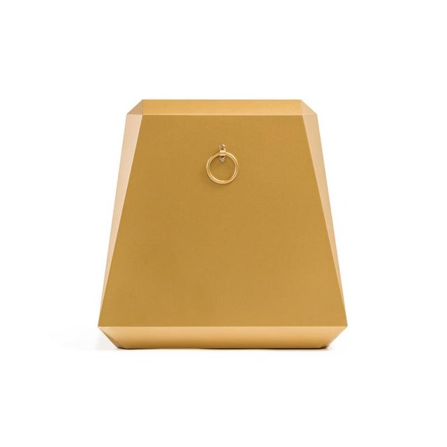 Lingottino Pouf in Powder-Coated Aluminum by Altreforme For Sale - Image 6 of 7