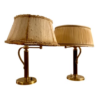 Art Deco Lamps by Alfred Müller for Amba Basel, 1930s, Set of 2 For Sale