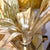 Golden Flower Table Lamp, 1960s For Sale - Image 4 of 5