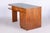 Czech Art Deco Cherry Writing Desk attributed to J. Halabala for Up Zavody, 1930s For Sale - Image 9 of 12