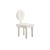Giggi Chair in White Bouclé by Hommés Studio For Sale - Image 9 of 9