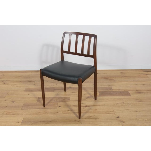Mid-Century Danish Teak Dining Chairs Model No. 83 by Niels O. Møller for J.L. Møllers Furniture Factory, 1970s, Set of 6 For Sale - Image 18 of 18