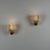 An exceptional and highly decorative pair of Rostrato Murano glass wall sconces designed by Ercole Barovier for Barovier &...