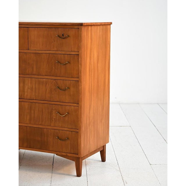 Scandinavian Teak Chest of Drawers, 1960s For Sale - Image 6 of 11