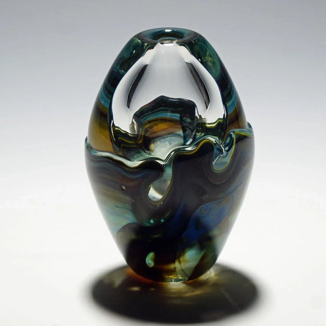 Vintage German Vase by Udo Edelmann, 1988 For Sale - Image 3 of 7