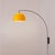 Mid-Century Modern Morelli Half Dome 1960s Wall Sconce - Mustard Steel Shade, Black Nickel Finish, Led Compatible, Light Fixure For Sale - Image 3 of 7