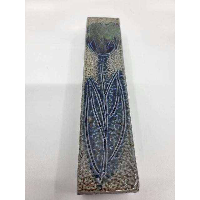 Ceramic Soliflore Vase in French Sandstone by Jean Claude Monange, 1970 For Sale - Image 7 of 10