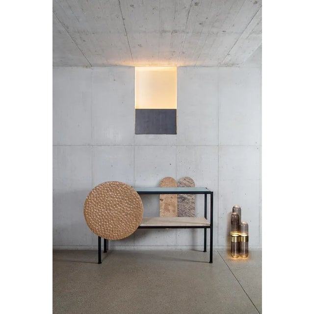 Contemporary Cactus Big Smoky Grey Polished Brass Floor Lamp by Pulpo For Sale - Image 3 of 6