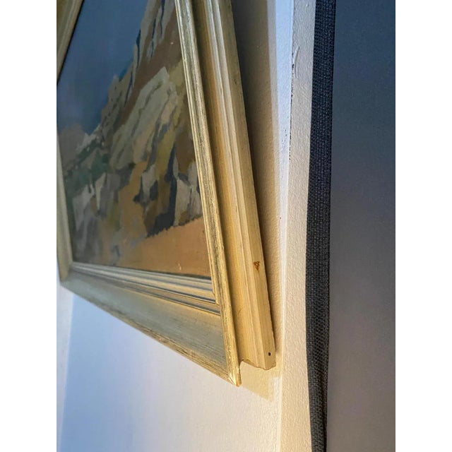 Edouard Arthur, Greece, Oil on Canvas, 1966 For Sale - Image 6 of 8