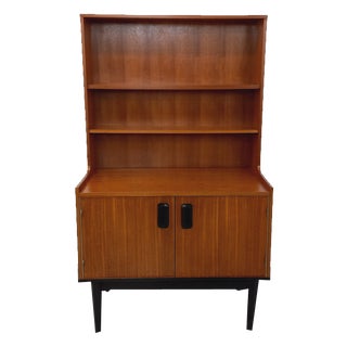 Vintage Scandinavian Teak Library, 1960s For Sale