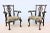Smith & Watson Vintage Traditional Chippendale Style Walnut Armchairs by Smith & Watson, a Pair For Sale - Image 4 of 13