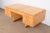 Milo Baughman Style Burl Wood and Macassar Ebony Executive Desk by Henredon For Sale - Image 13 of 13
