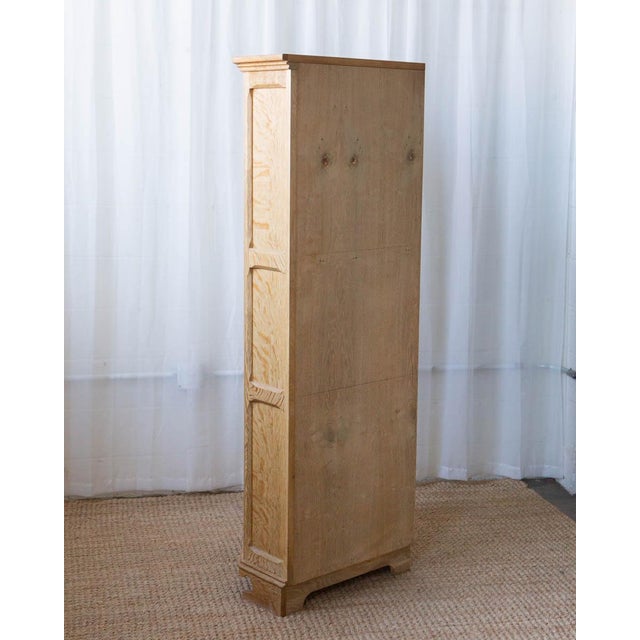 1970s Danish Oak Corner Cabinet Secretary For Sale - Image 11 of 18