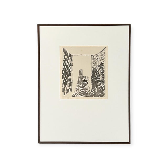 Maria Helena Vieira Da Silva, La Chambre, 1978, Lithograph, Framed For Sale - Image 4 of 7