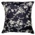 2020s Chinese Garden Black & Ivory Pillow Case, 20" x 20" For Sale - Image 5 of 5