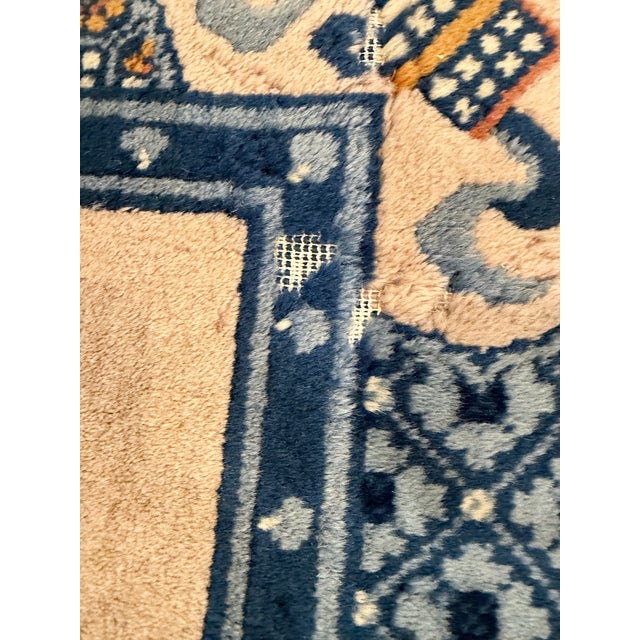 1940s Chinese Art Deco Rug With Scholar’s Objects Motif 2'4" X 4'5" For Sale - Image 12 of 12