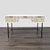 Modern West Elm Quinn Modern Desk With Three Drawers and Raised Shelf For Sale - Image 3 of 12