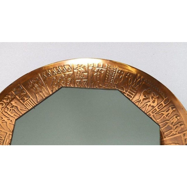 Vintage Furgeri mirror is an original decorative mirror, realized in Italy in the 1960s. Beautiful and rare Italian...
