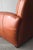 Brown Art Deco Style Patinated Leather Club Chair For Sale - Image 8 of 8