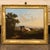 Mid 19th Century Italian 19th Century Framed Oil on Canvas Painting Depicting Cows in Pastures For Sale - Image 5 of 12