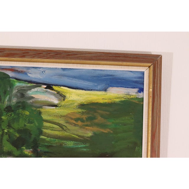 Alf Samuelsson, Lush Landscape, 1960s, Oil on Canvas, Framed For Sale - Image 5 of 18