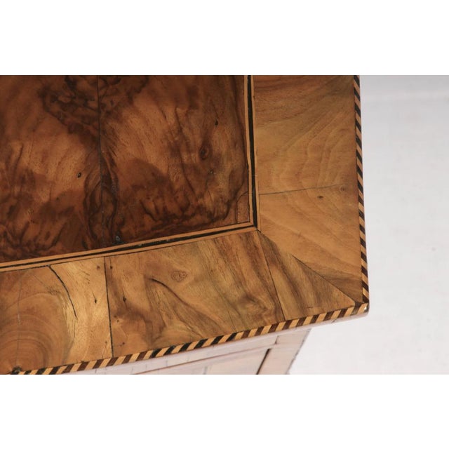 Small Antique Baroque Louis XVI Chest of Drawers in Walnut, 1780 For Sale - Image 18 of 18