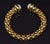 Italian Vintage Fope Flex It Solid 18k Gold Pearl Open Cuff Bangle Bracelet For Sale - Image 3 of 13