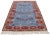 Farmhouse Vintage Oltenian Romanian Kilim Rug, 04'01 X 05'11 For Sale - Image 3 of 9