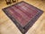 19th Century Indian Agra Rug, Wool Pile, Allover Floral Design, Square, 7' x 7' For Sale - Image 4 of 13