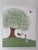 Folk Art Whimsical Contemporary Folk Art Painting of Children Playing Beneath a Tree For Sale - Image 3 of 6