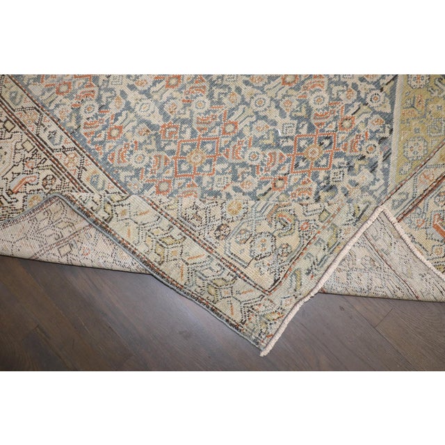 Antique Malayer Intermediate Rug no. j5190 For Sale - Image 10 of 10