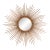 1960s Brass Sunburst Mirror by Chaty Villauris For Sale