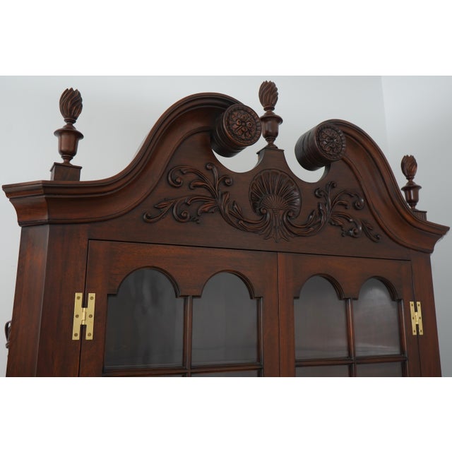 Henkel Harris Mahogany Corner Cabinet For Sale - Image 10 of 18