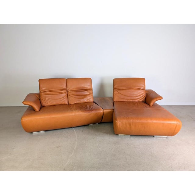 Postmodern Avanti Sofa in Leather from Koinor For Sale - Image 3 of 17
