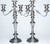 MOS2026Antique Silver Plated Three Arm English Candleabras - A Pair For Sale - Image 18 of 18