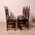 Vintage Carved Wooden Chairs, 1920s, Set of 6 For Sale - Image 4 of 18