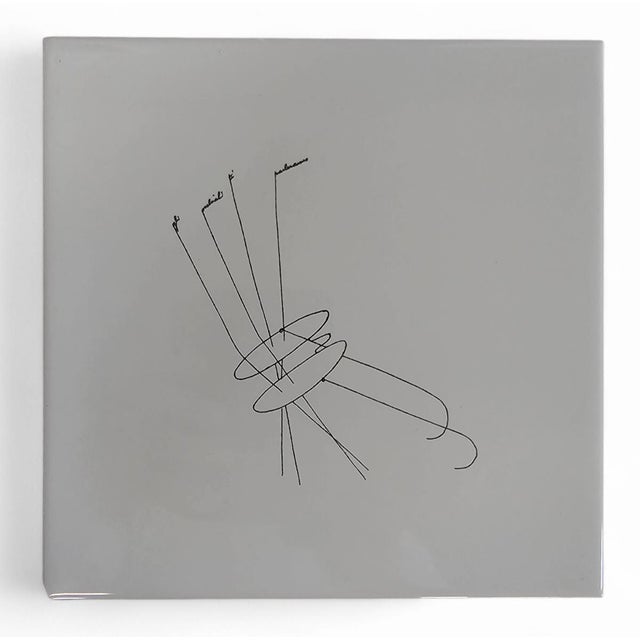 Ceramic Ceramic Tiles by Gio Ponti for Ceramica Bardelli, Set of 6 For Sale - Image 7 of 9