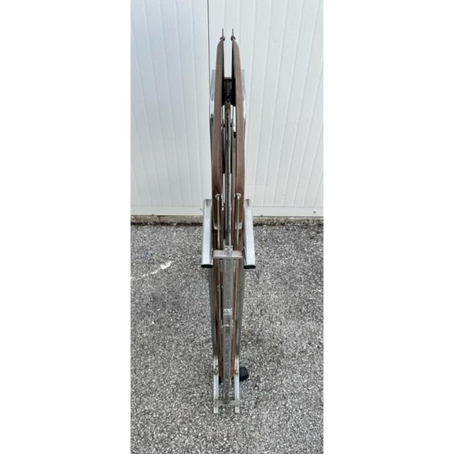 Brown Folding Carrier Trolley, 1960s For Sale - Image 8 of 17